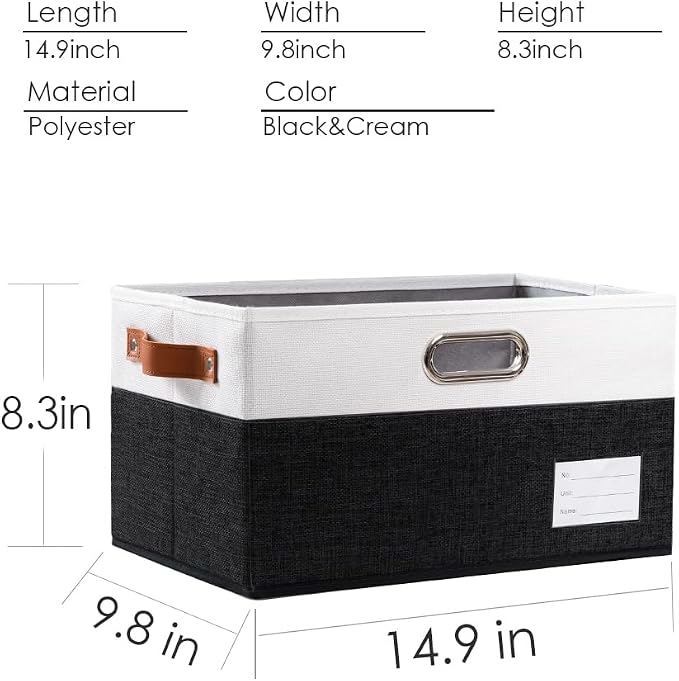 PRANDOM Foldable Storage Bins - Image 4