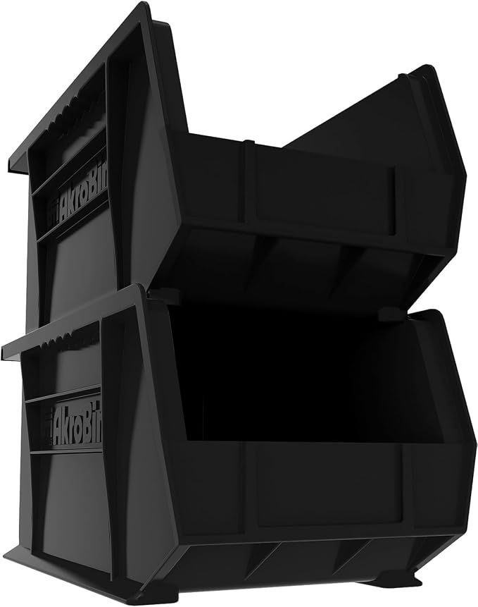 Akro-Mils 30240 AkroBins Plastic Storage Bins, Space-Saving Stackable Bins - Image 11
