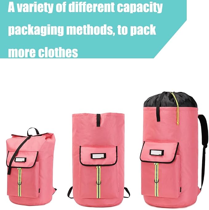 laundry bag backpack, extra-large heavy duty laundry bags, laundry backpack - Image 6