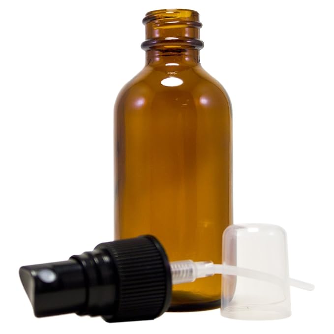 2 fl oz Amber Glass Bottle - Image 2