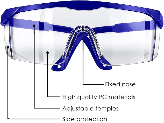 Safety Glasses, Lightweight Fog-Proof Safety Goggles - Image 3
