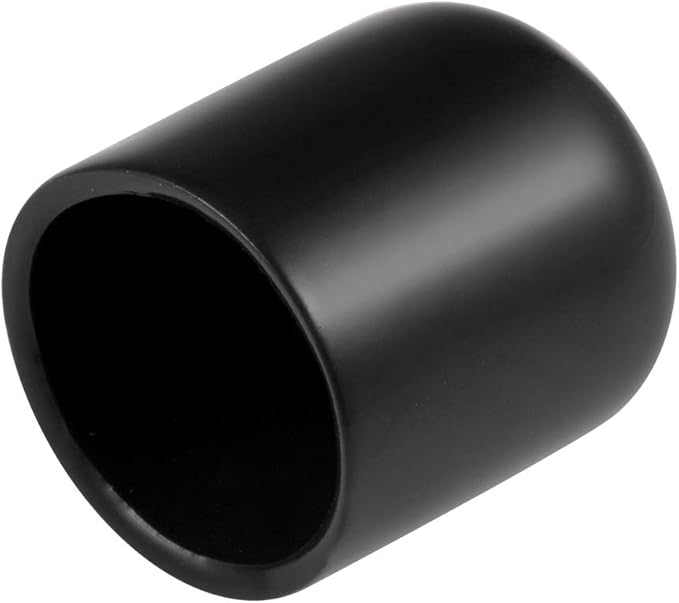 uxcell 20pcs Rubber End Caps 19mm ID Vinyl Round Tube Bolt Cap Cover Thread by uxcell