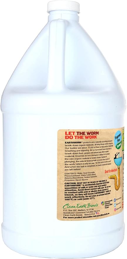 Earthworm Fragrance Free Drain Cleaner - Image 3