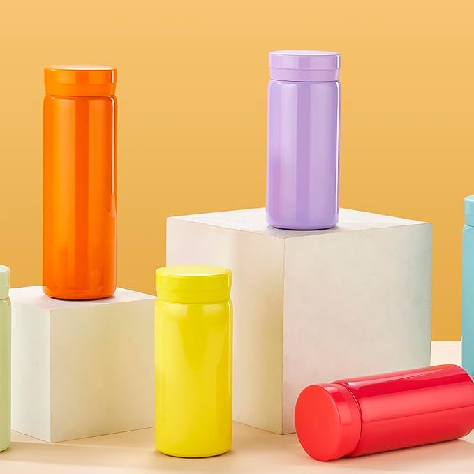 Mini Thermos Cute Water Bottle - 7 oz Tiny Insulated Vacuum 18/10 Stainless - Image 6