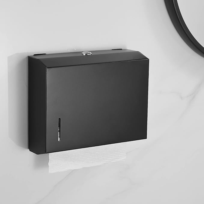 Wall Mounte Commercial Paper Towel Dispensers, 10.4" L x 3.3" D x 8.3" H - Image 2