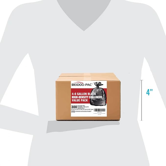 4-6 Gallon Trash Bags, Industrial, Commercial, Janitorial - Image 3