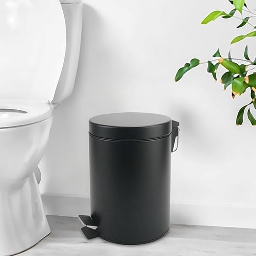 Stainless Steel Small Trash Can by ZahariHome