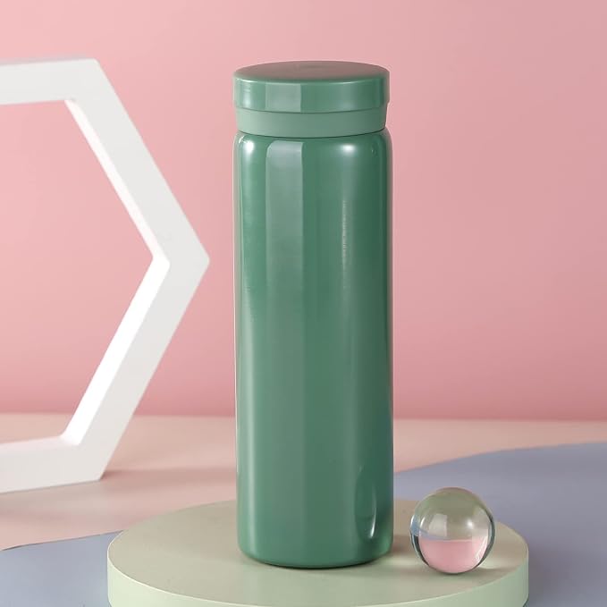 10oz Mini Water Bottle Stainless Steel Thermos Small Flask - Image 7