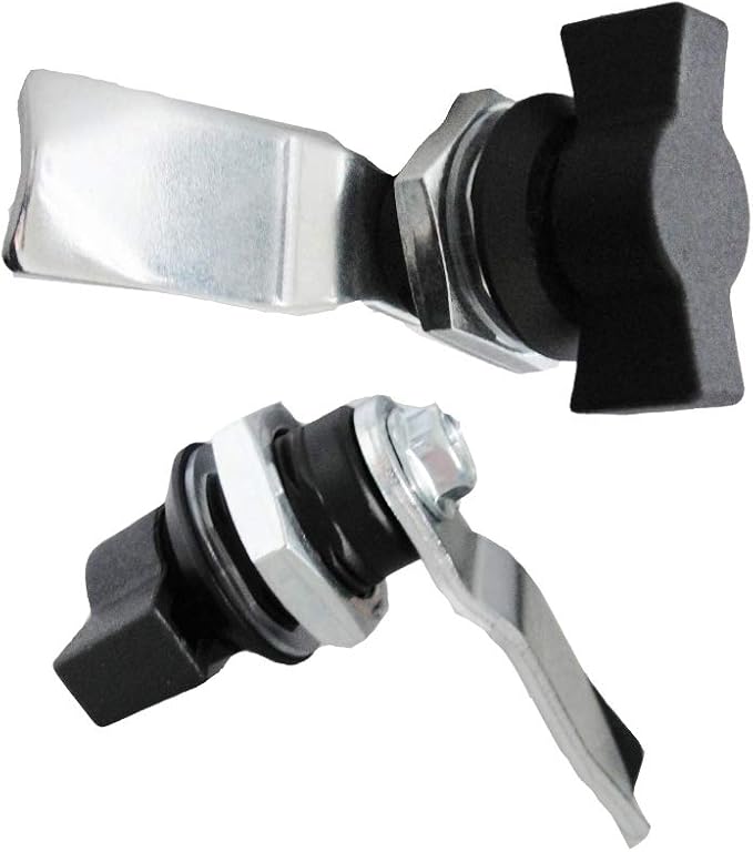 WJSKDQ 2pcs Thumb Operated Offset Cam Lock Thumb Cam Lock - Image 2