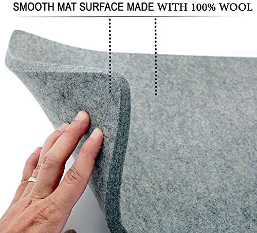 Wool Pressing Mat Set Includes 24 x17 and 10 x 10 mats - Image 3