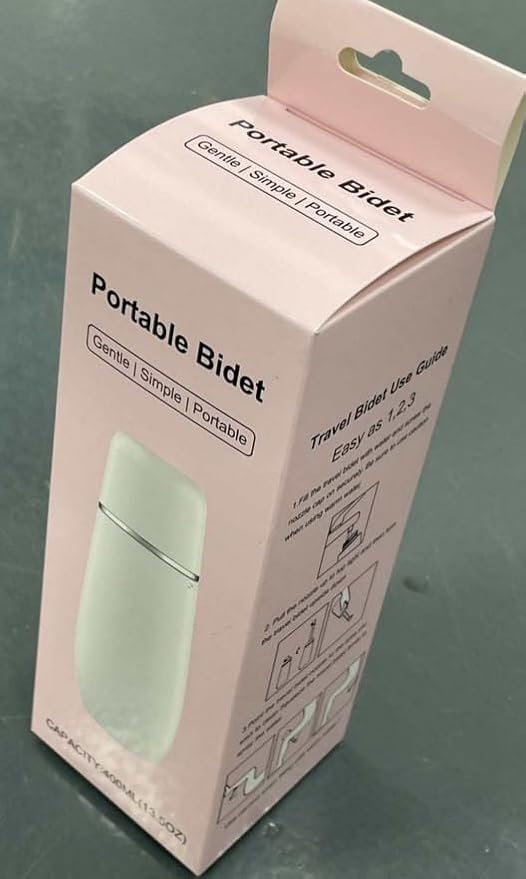 Portable Bidet for Travel Friendly Handheld Personal Peri Bottle 400ml - Image 4