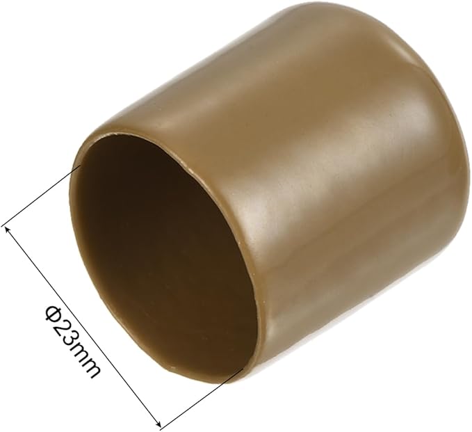 uxcell 20pcs Rubber End Caps 23mm ID Vinyl PVC Round Tube Bolt Cap Cover Screw - Image 3