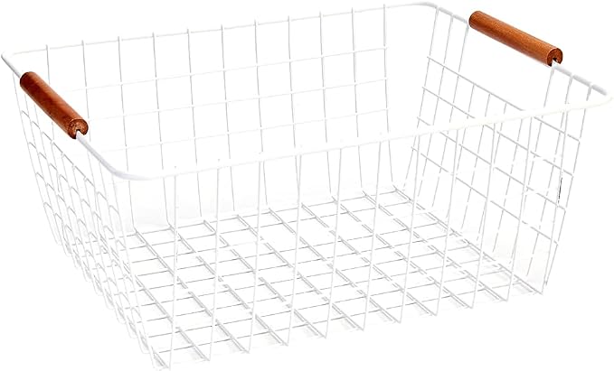 LeleCAT Large white wire baskets - Image 6