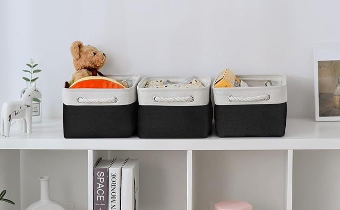 TheWarmHome Storage Bins for Shelves - Image 3