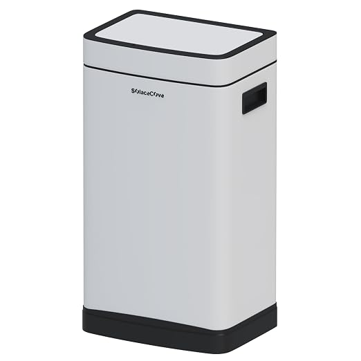 8Gallon/30L Brushed Stainless Steel Kitchen Trash Can by SolaceCove