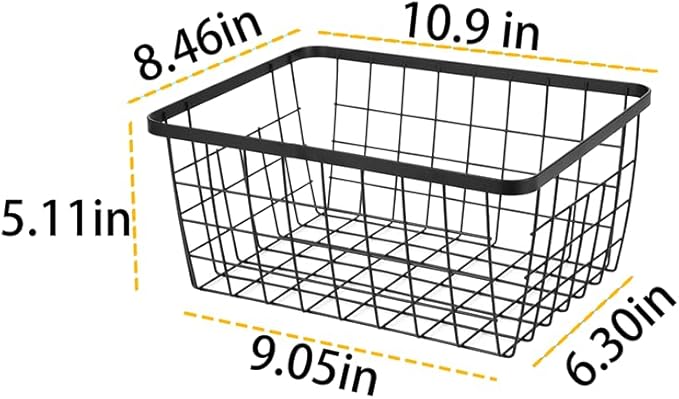 Kitchen Metal Wire Baskets - Image 2