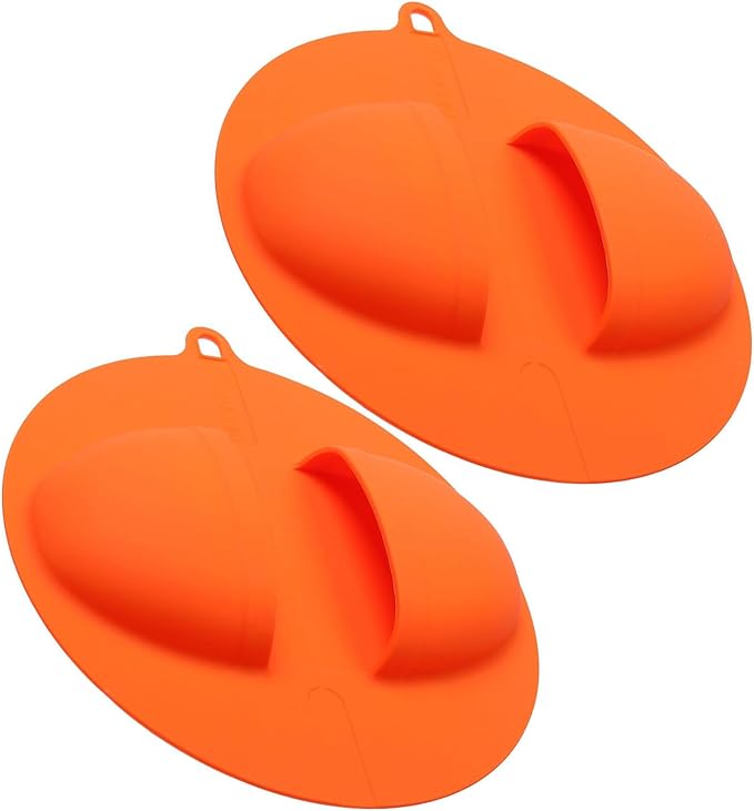 Pack of 2 Silicone Barbecue Gloves by NUEAYMS