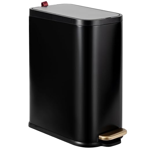 BETHEBEST Bathroom Trash Can by Unknown