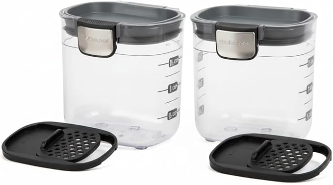 Progressive PKS-401 1.5 Cup Mini Prokeeper+ Airtight Silicone Seal Storage by ProgressiveInternational