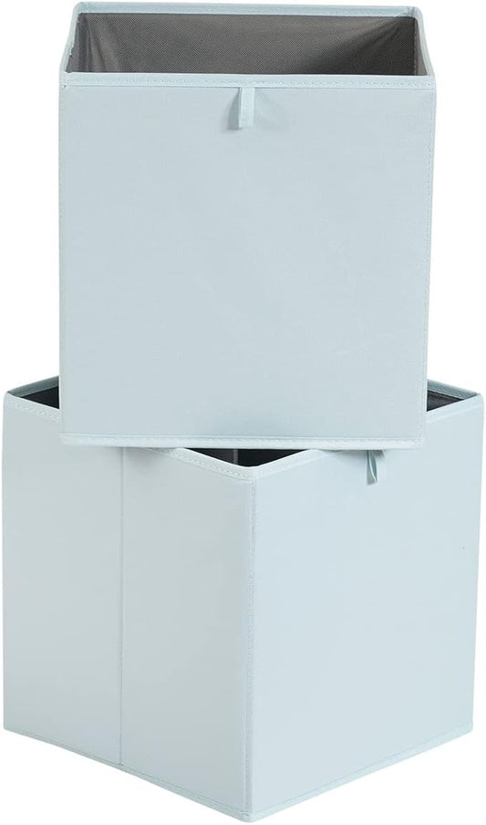 Amazon Basics Cube Organizer Bins, Collapsible Storage Baskets - Image 2