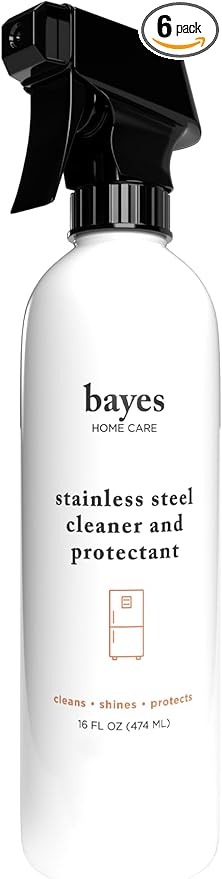 Bayes High-Performance Stainless Steel Cleaner Spray, and Protectant by Bayes