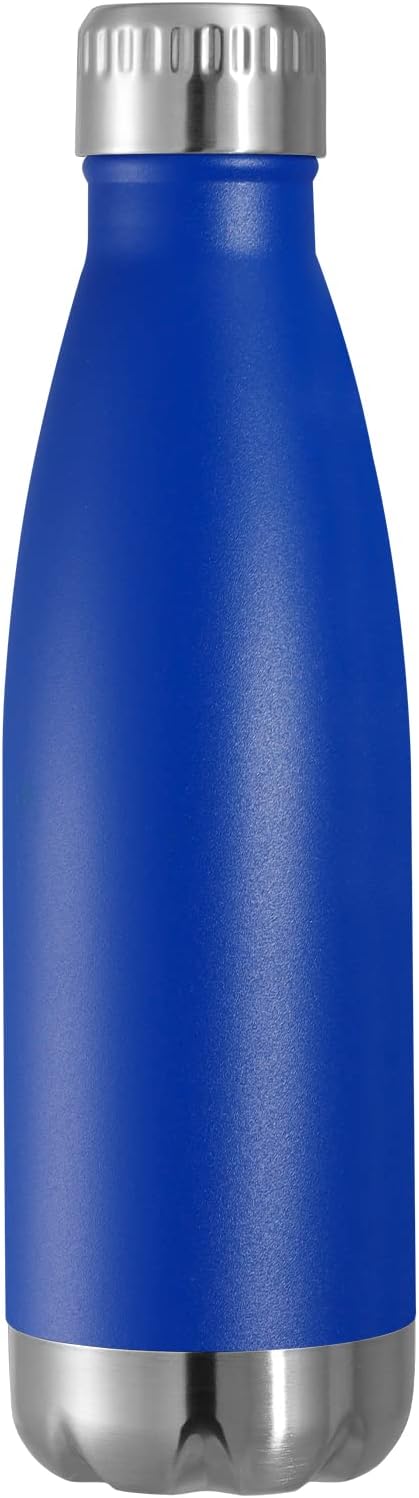 VEGOND 17oz Stainless Steel Water Bottles, Reusable Metal Sports Water Bottle by VEGOND