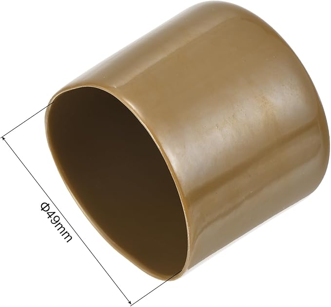 uxcell 20pcs Rubber End Caps 49mm ID Vinyl PVC Round Tube Bolt Cap Cover Screw - Image 3