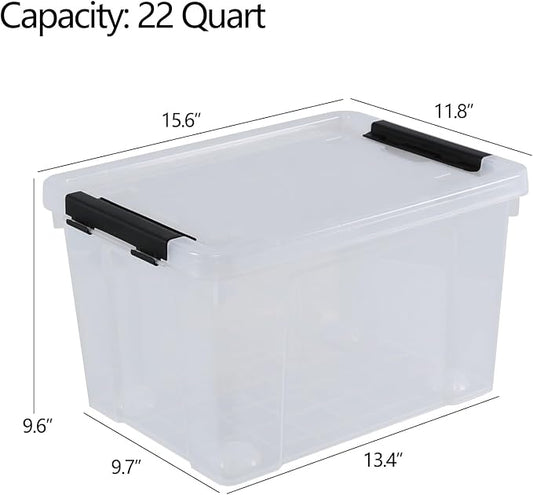 Ggbin 22 Quart Plastic Storage Box - Image 2