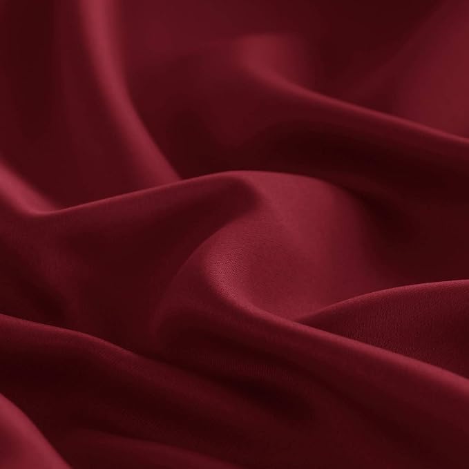 DWCN French Door Curtains – Rod Pocket Thermal Blackout Curtain - Image 4