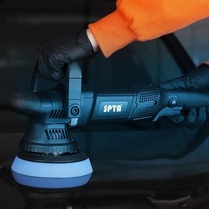 Buffer Polisher, SPTA 5-Inch 125mm Dual Action Random Orbital Car Polisher - Image 6