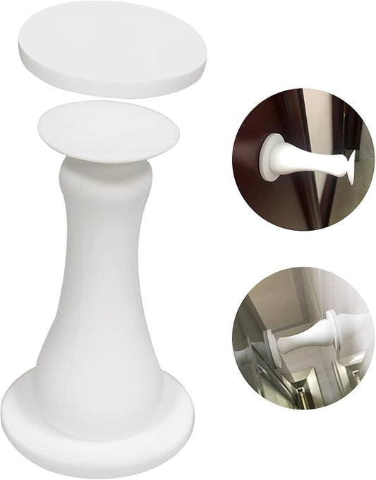 Magnetic Door Stopper Self Adhesive, Silicone Door Stop Holder Wall Mount by ZCGEL