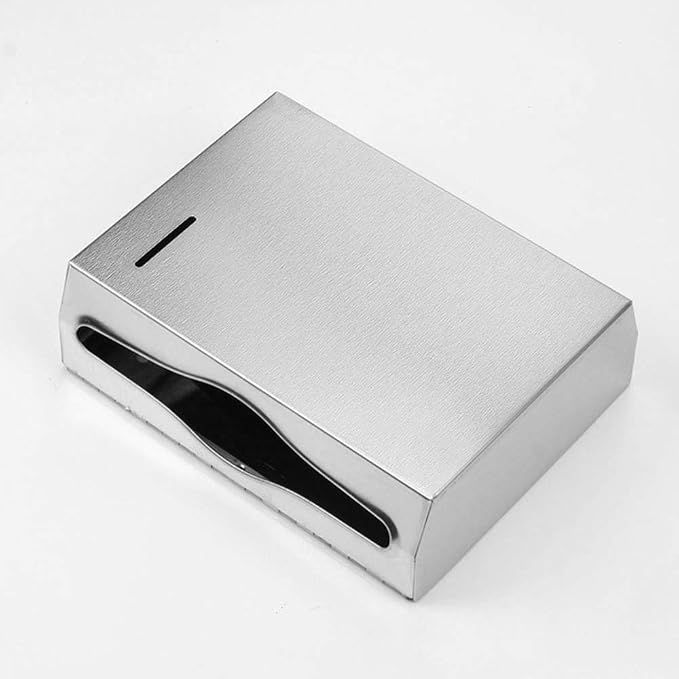 Wall Mounte Paper Towel Dispensers, 10.4" L x 3.3" D x 8.3" H, Stainless Steel - Image 3