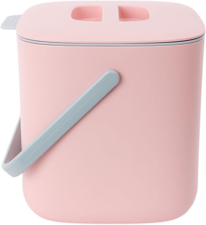 Blue Ginkgo Kitchen Compost Bin – Filter-Free, Odor-Tight Countertop Food Waste by BLUEGINKGO