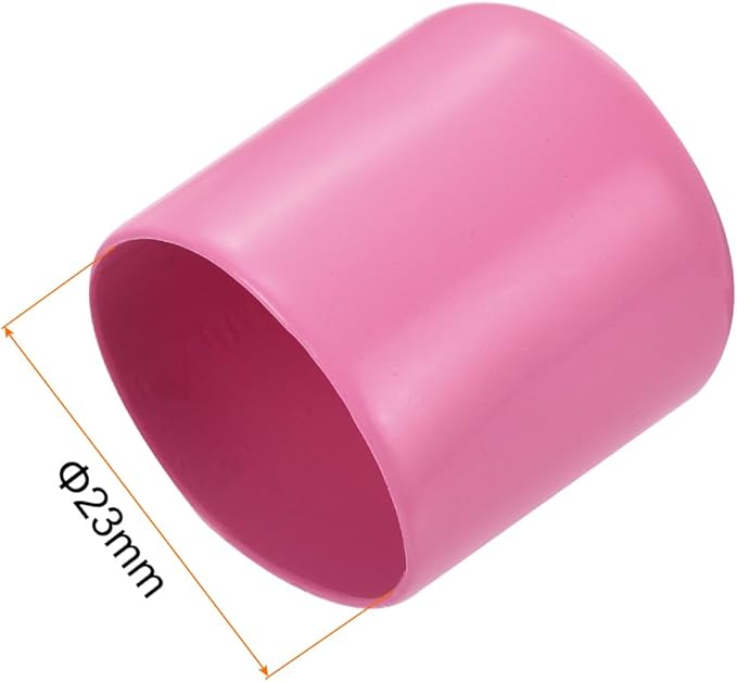 uxcell 20pcs Rubber End Caps 23mm ID Vinyl PVC Round Tube Bolt Cap Cover Screw - Image 3