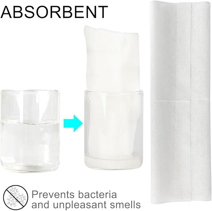 100 Count Disposable Cleaning Towels and Dish Cloths, Super Absorbent Dishcloths - Image 3