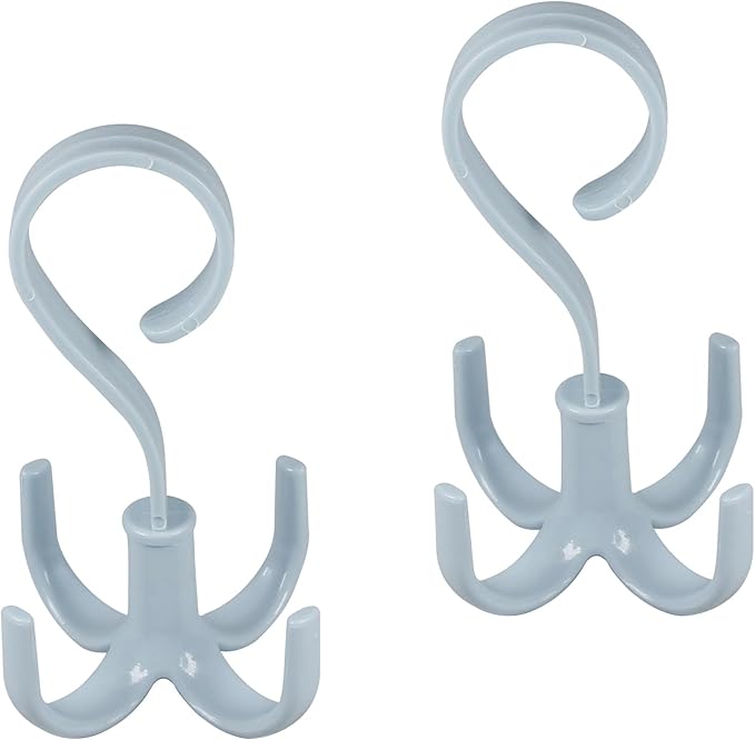 2Pcs Rotating Belt Hanger 360 Degrees Rotatable Organizer by Juvielich