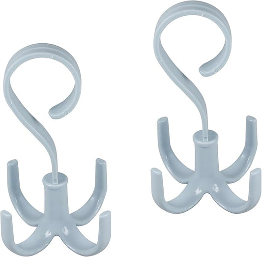 2Pcs Rotating Belt Hanger 360 Degrees Rotatable Organizer by Juvielich