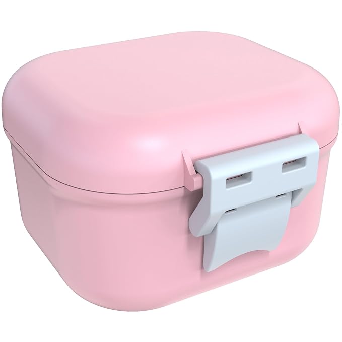 ARGOMAX Leak Proof Denture Bath Cup, Portable Soaking Denture Box, Denture Bath - Image 2