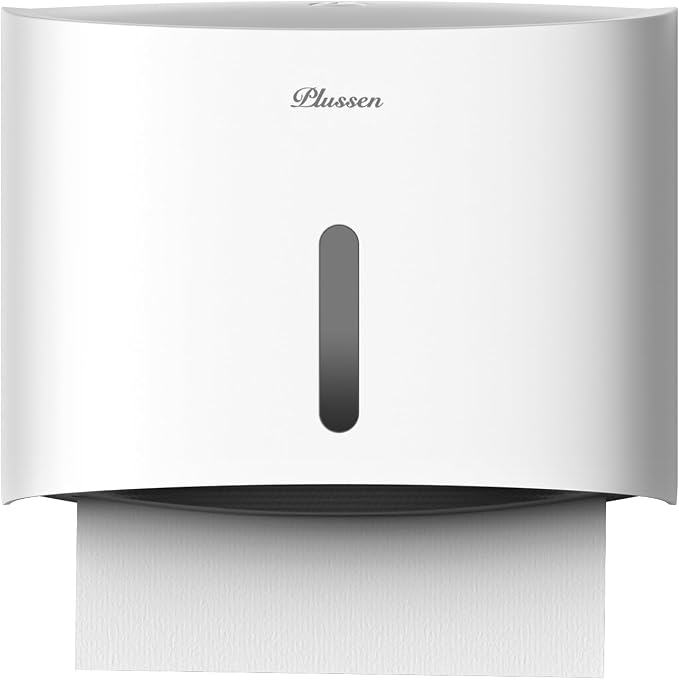 Paper Towel Dispenser Wall Mount, Adhesive No Drilling Multifold Trifold Cfold - Image 8