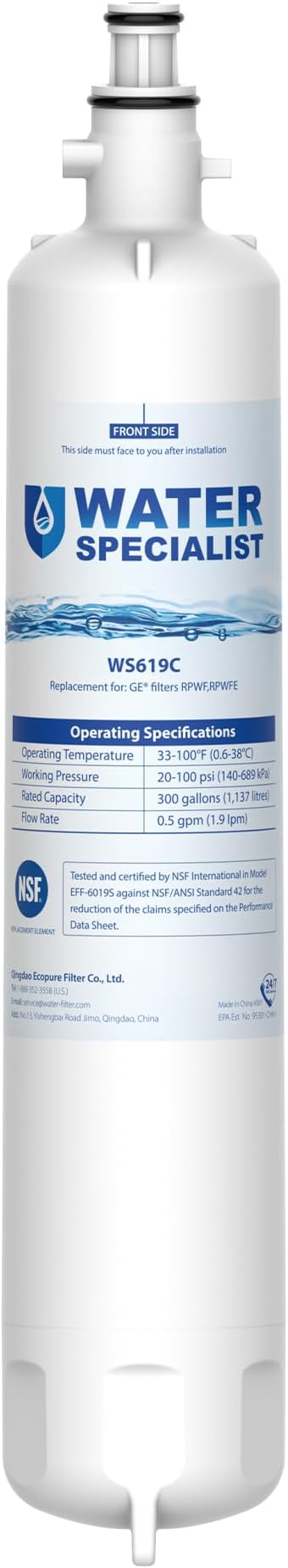Waterspecialist WS619C Replacement by Waterspecialist