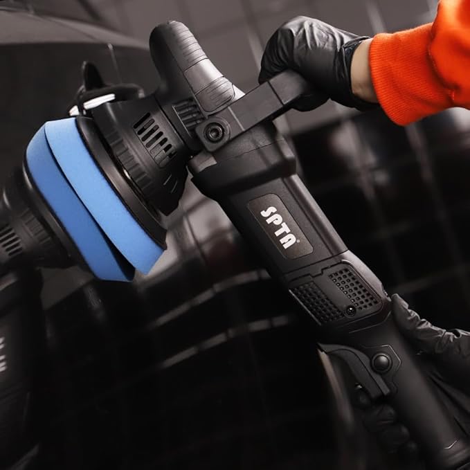 Buffer Polisher, SPTA 5-Inch 125mm Dual Action Random Orbital Car Polisher - Image 7