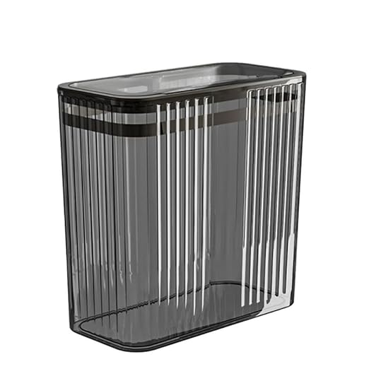 Transparent Trash Can, Bathroom Trash Cans by Lingerlanden