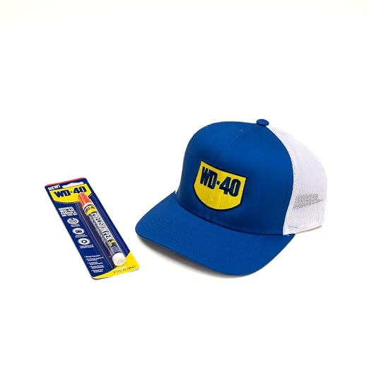 WD-40 Precision Pen & Trucker Hat Bundle by WD-40Brands