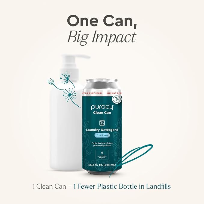 Puracy Liquid Laundry Detergent Clean Can Refill - Image 3