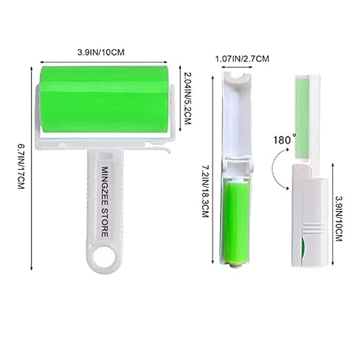 Sticky Travel Lint Roller 5 Pack, Reusable Washable Lint Roller Portable - Image 4