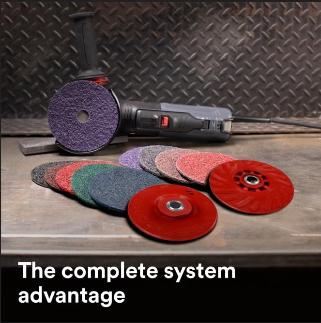 3M Electric Angle Grinder, 6 in Paddle Switch, - Image 6