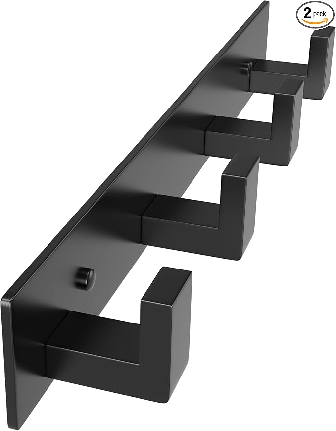 PMMASTO Coat Rack Wall Mount, Coat Hooks Wall Hooks by PMMASTO