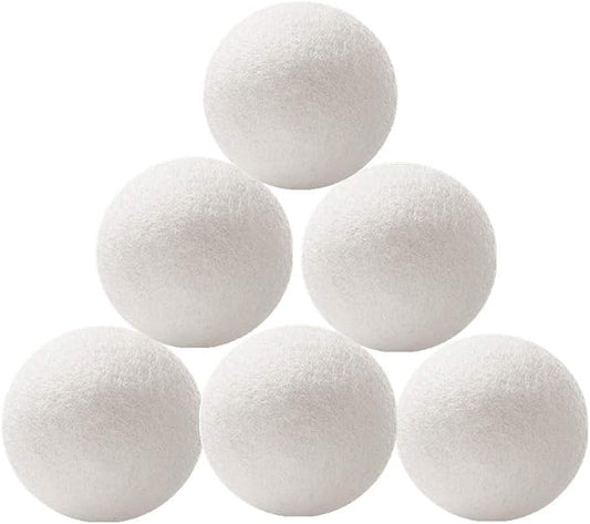 Wool Dryer Balls 6 Pack by Xindejia