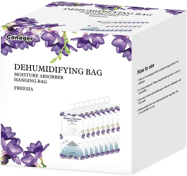 CANAGER Hanging Moisture Absorber, Freesia Moistureproof Hanging - Image 2