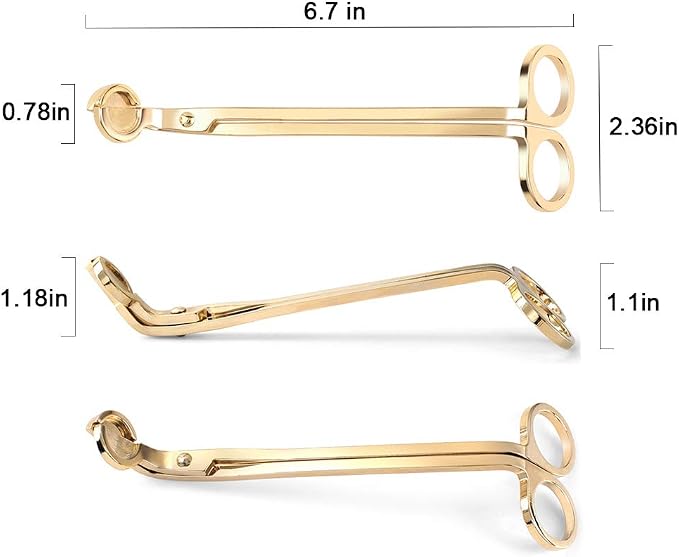 Candle Wick Trimmer Candle Wick Clipper Wick Cutter Scissor - Image 2